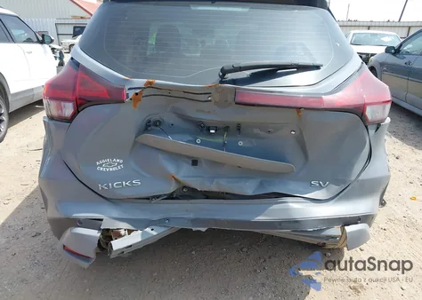 2021 Nissan Kicks Sv Xtronic Cvt from USA, damaged, VIN 3N1CP5CV3ML486389